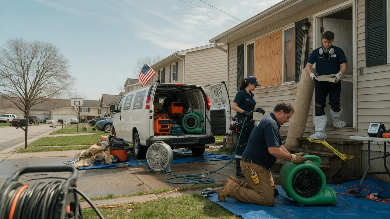 Water Damage Restoration in Egypt, AR near me
